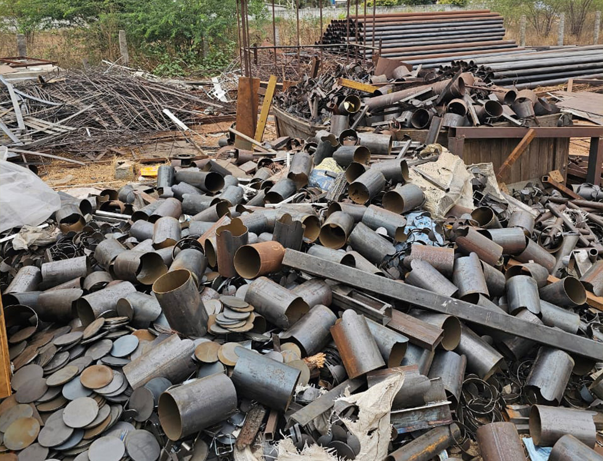 M.S. Angle channel scraps